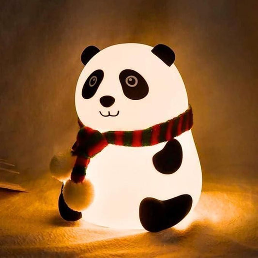 Cute Panda Rechargeable Silicone Light Lamp